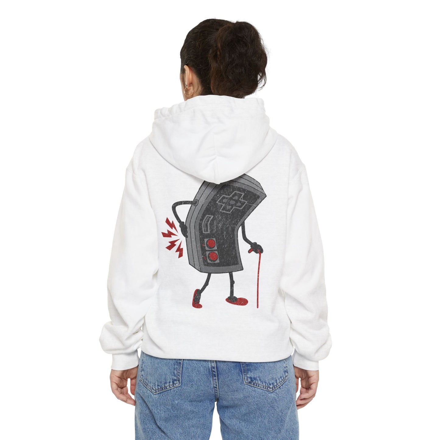 Retro Video Games Controller Old School Gamer Hoodie