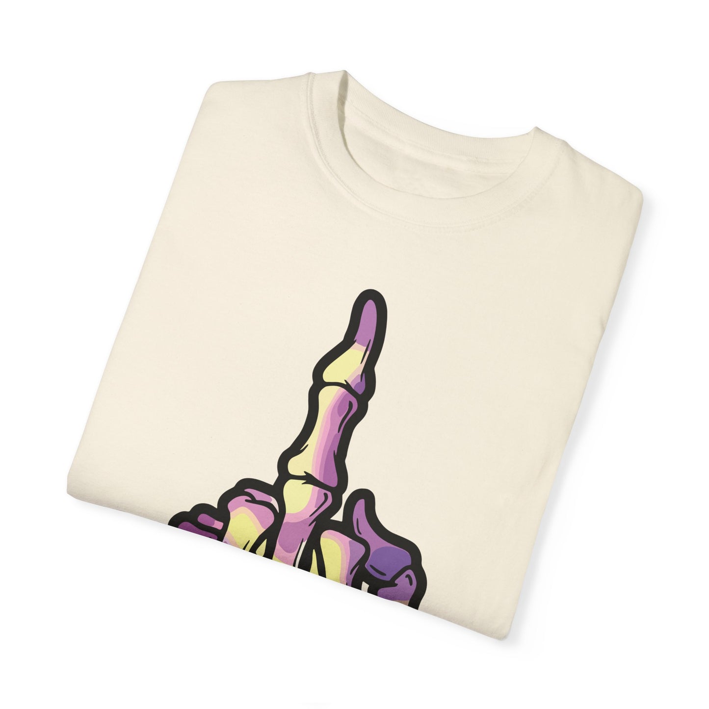 Skeleton Hand F You Streetwear T-shirt