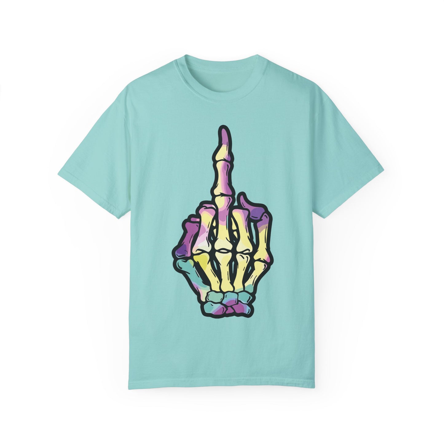 Skeleton Hand F You Streetwear T-shirt