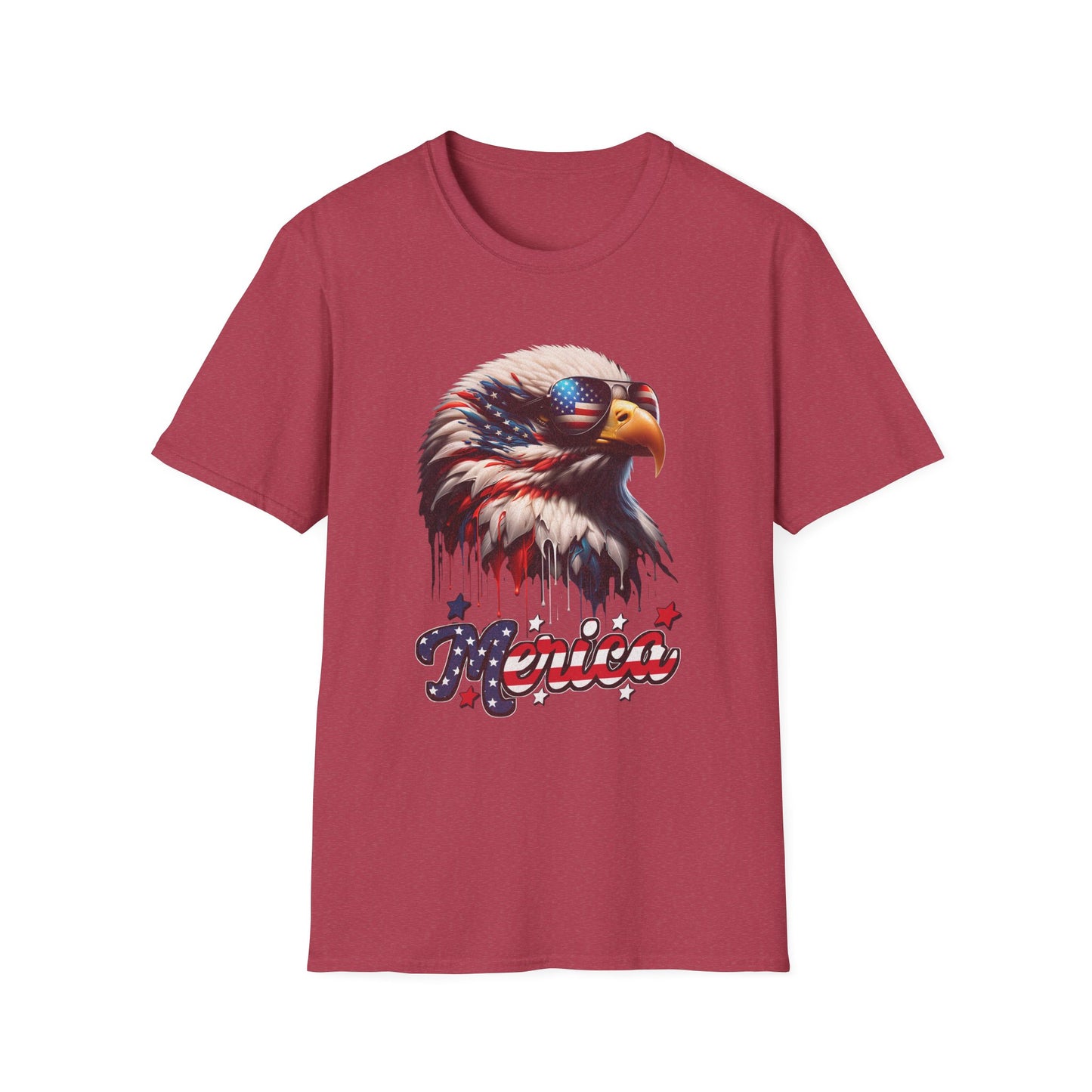 US Bald Eagle ‘MERICA 4th of July T-shirt