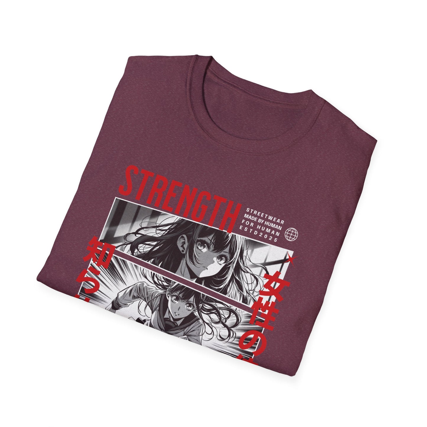 Nakira Strength Anime Girl T-Shirt