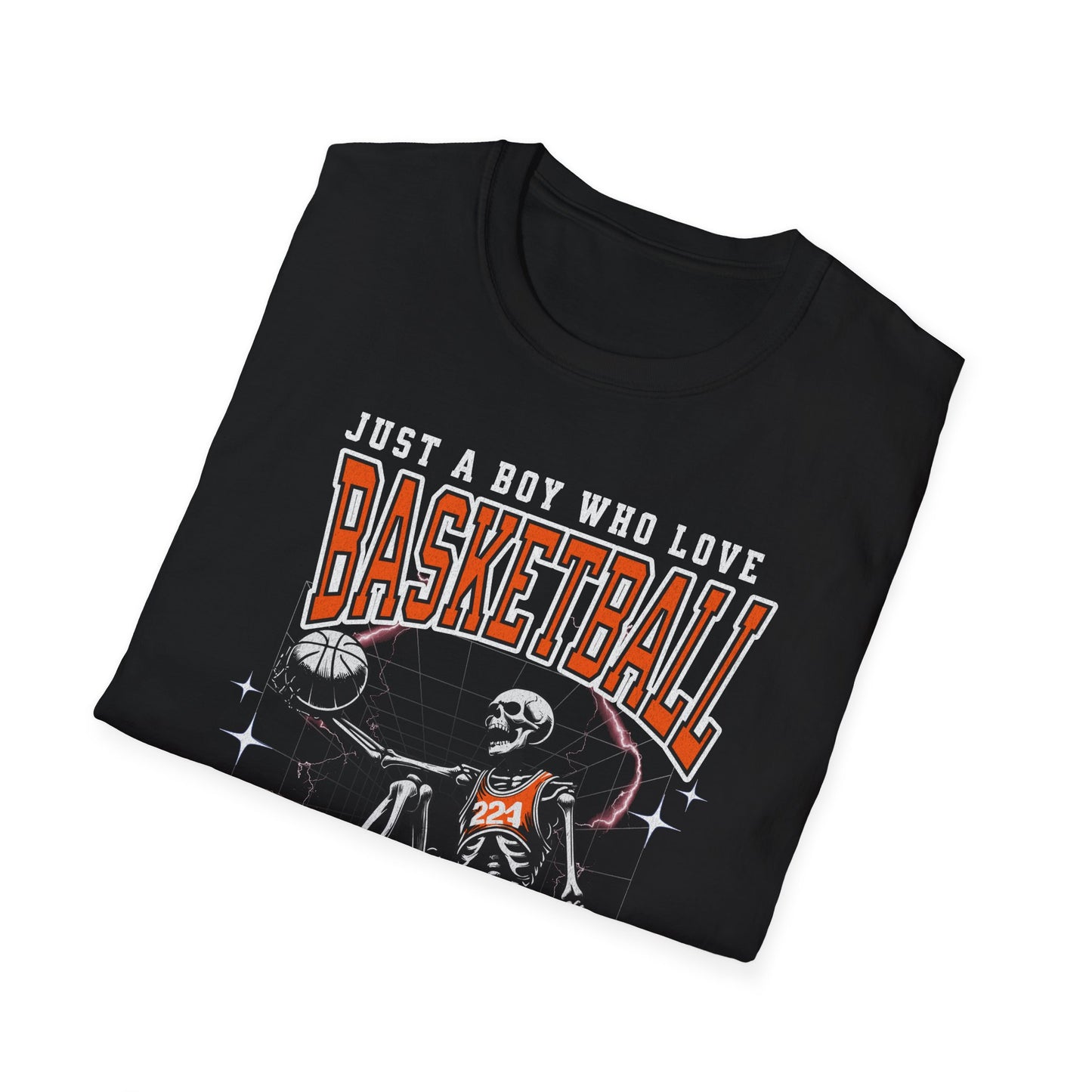 Just a Boy Who Loves Basketball T-Shirt