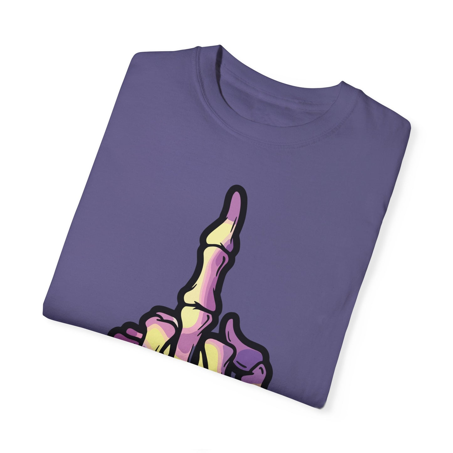 Skeleton Hand F You Streetwear T-shirt