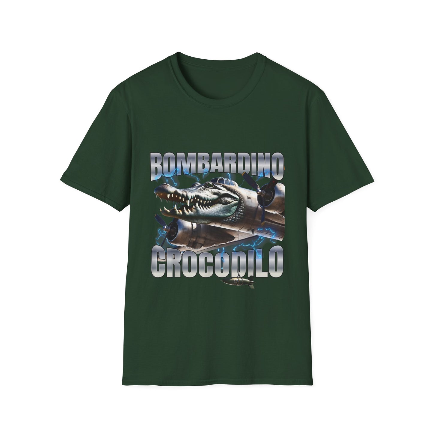 Funny Meme Bombardino Crocodilo T-shirt