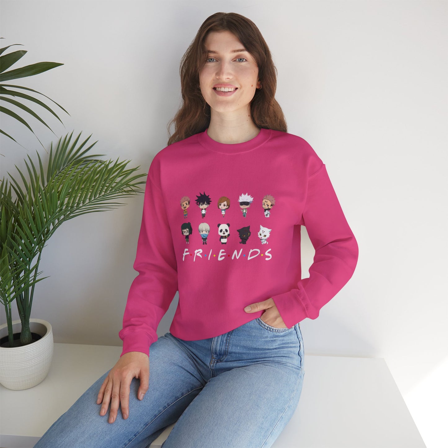 Anime Hero Squad JJK Friends Sweatshirt
