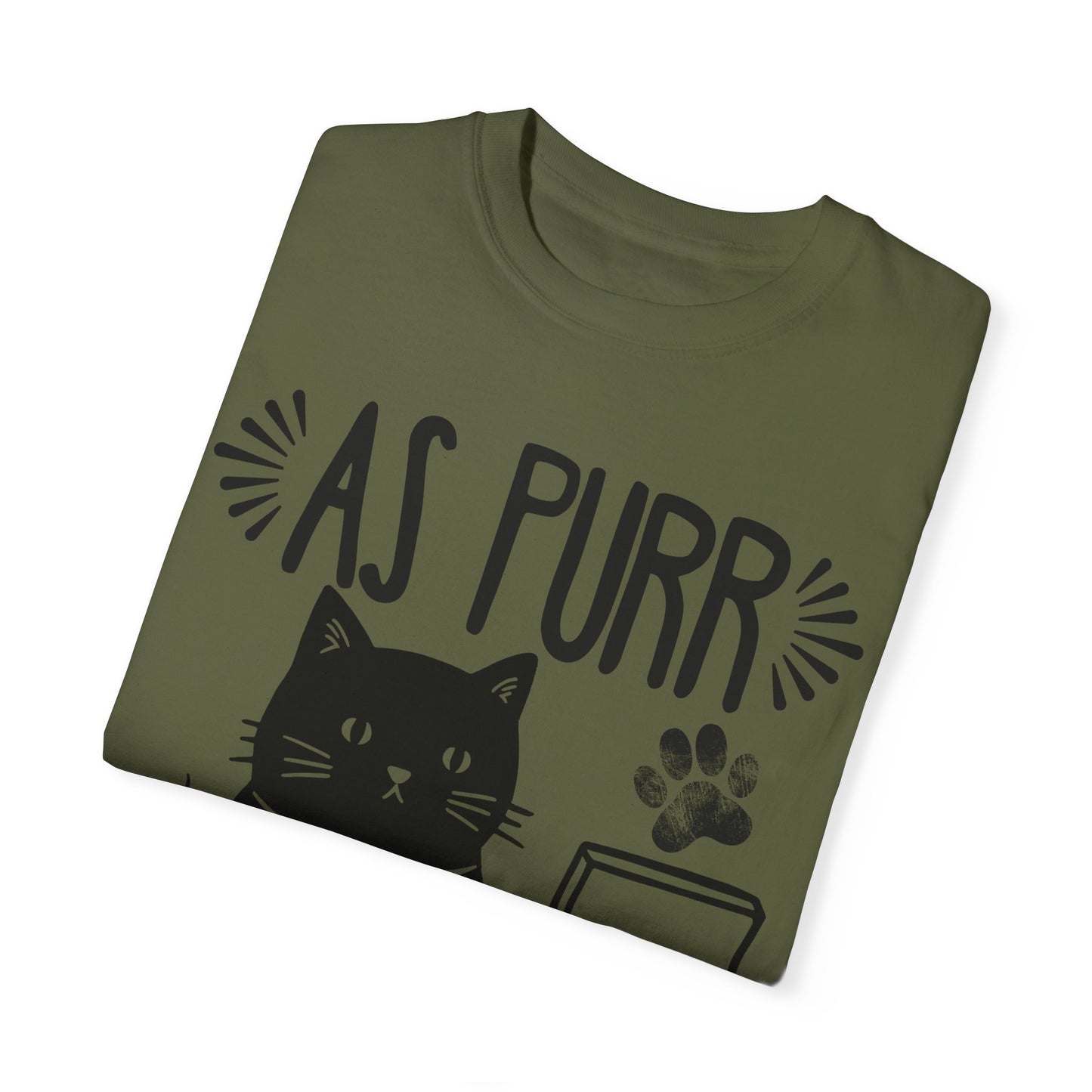 As Purr My Last Email Funny Cat T-shirt