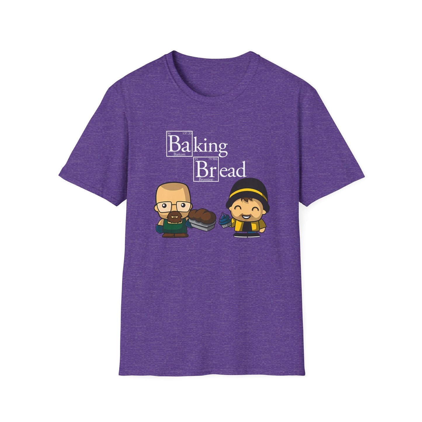 Funny Pop Culture Hilarious Chemistry Student Baking Bread T-Shirt
