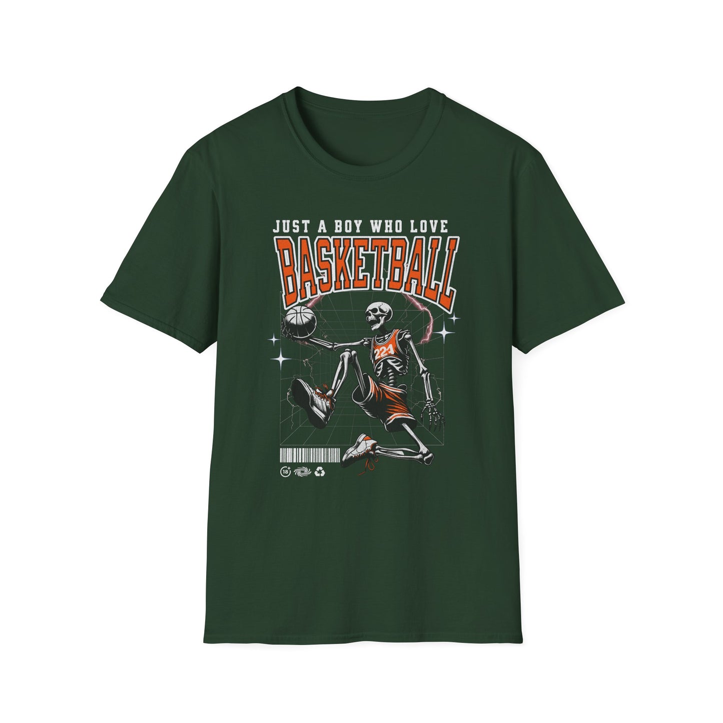 Just a Boy Who Loves Basketball T-Shirt