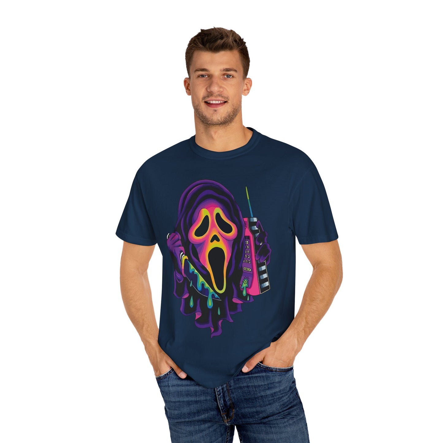 Scary Ghostface Horror Streetwear T-shirt