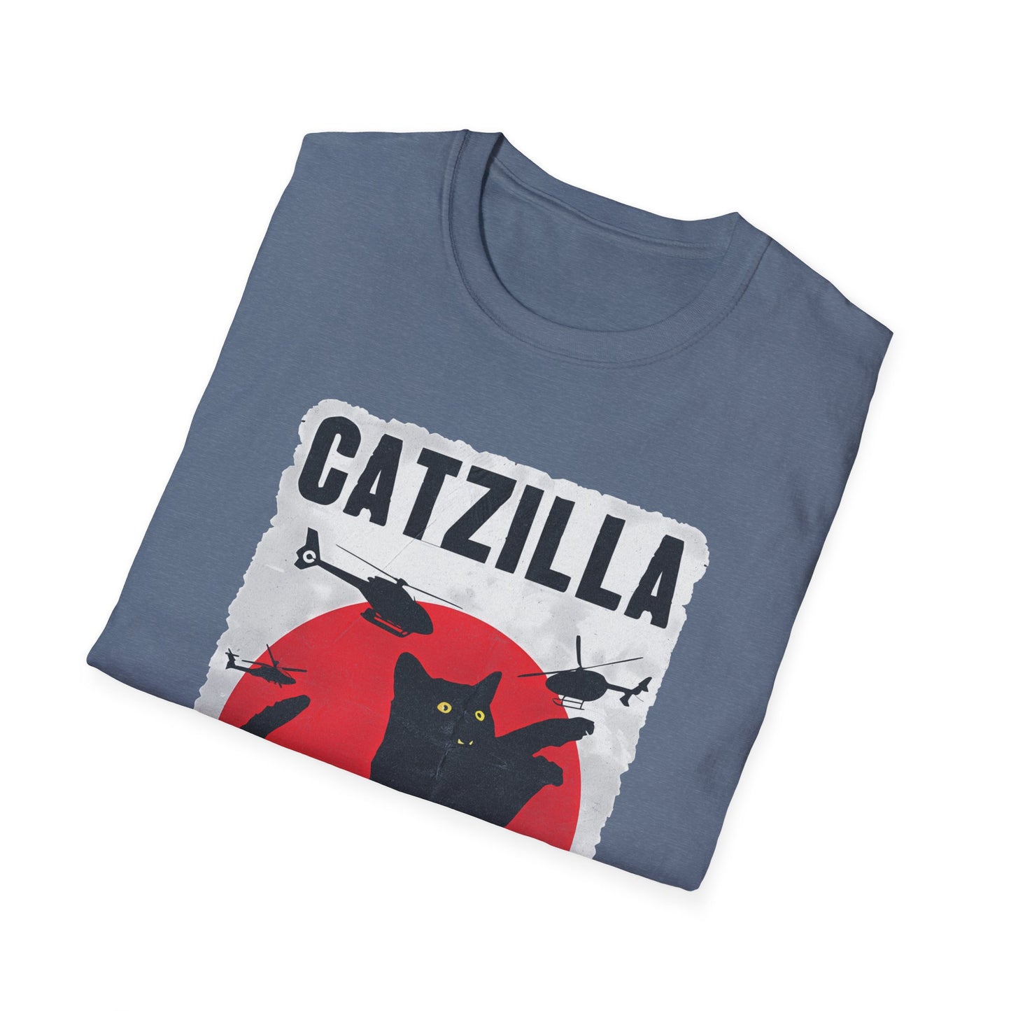 Catzilla Pop Culture Godzilla T-Shirt
