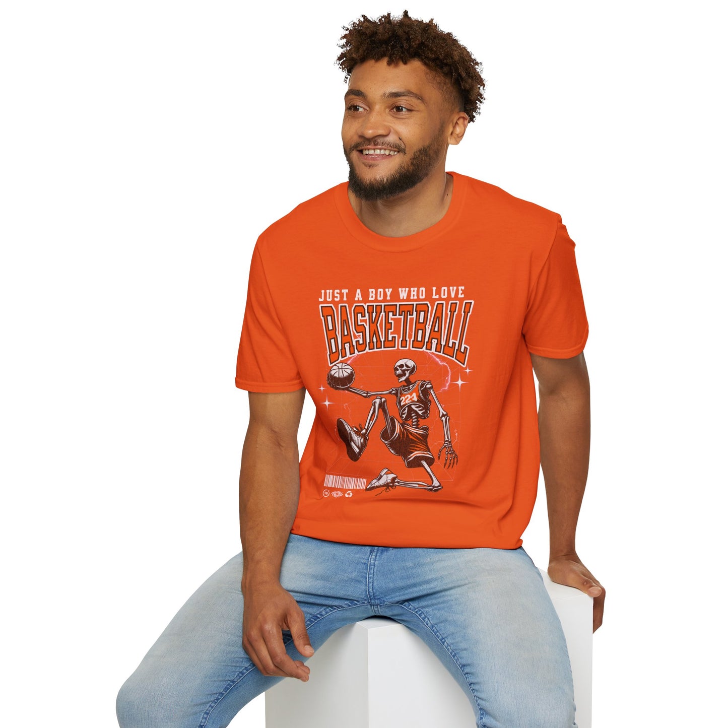 Just a Boy Who Loves Basketball T-Shirt