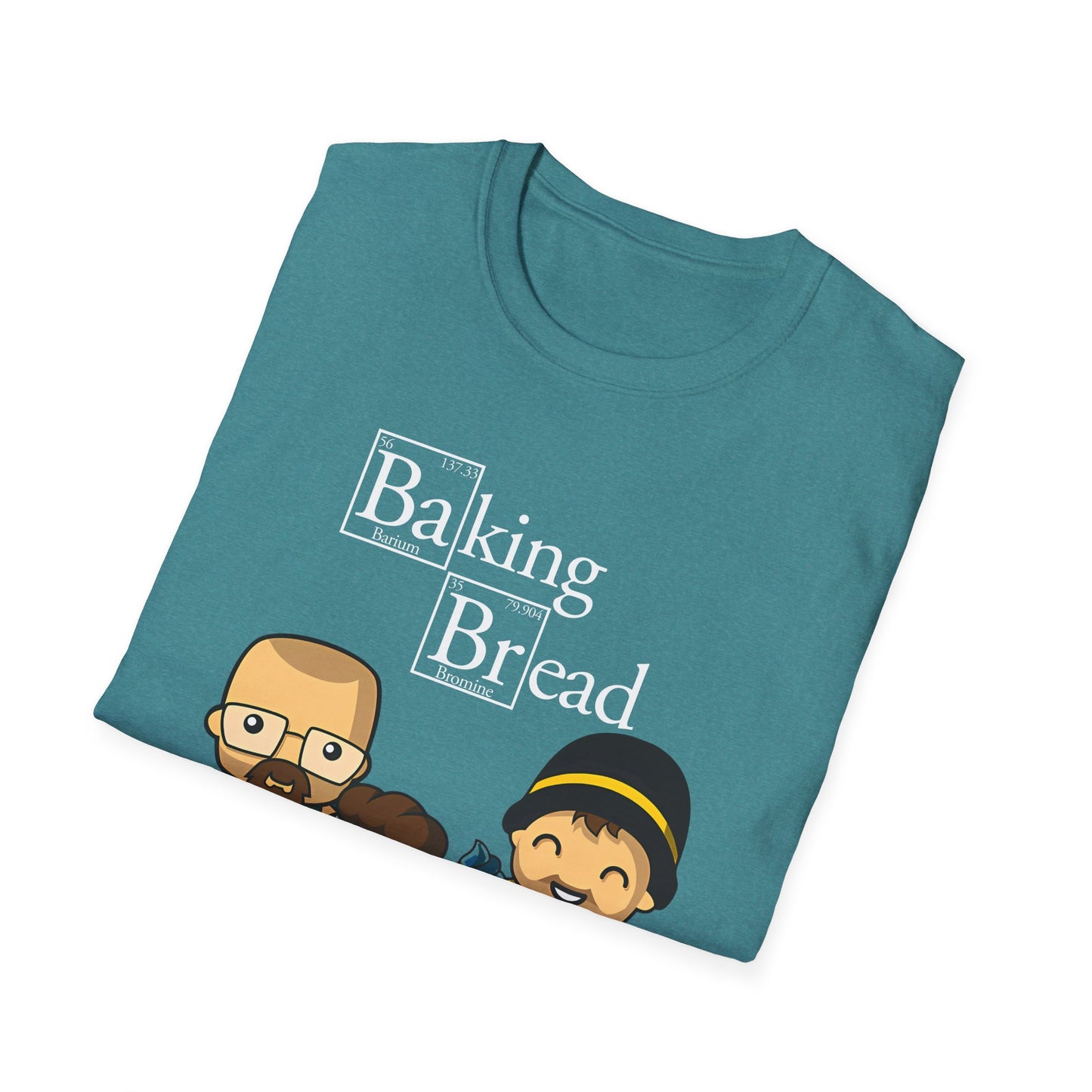 Funny Pop Culture Hilarious Chemistry Student Baking Bread T-Shirt