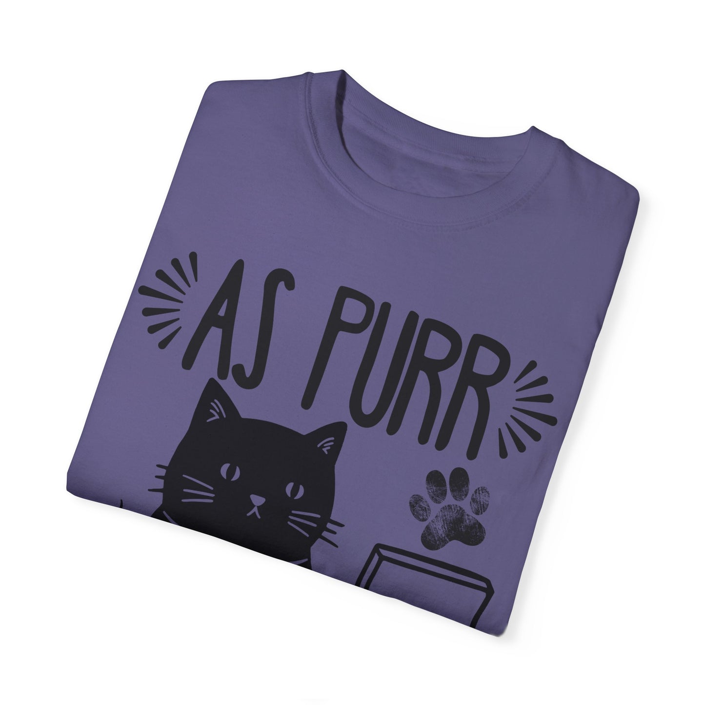As Purr My Last Email Funny Cat T-shirt