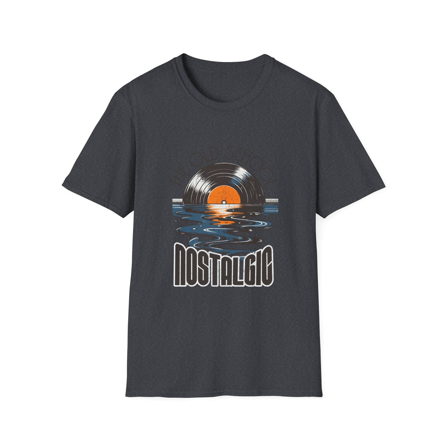 Retro Nostalgic Vintage Vinyl Music T-shirt