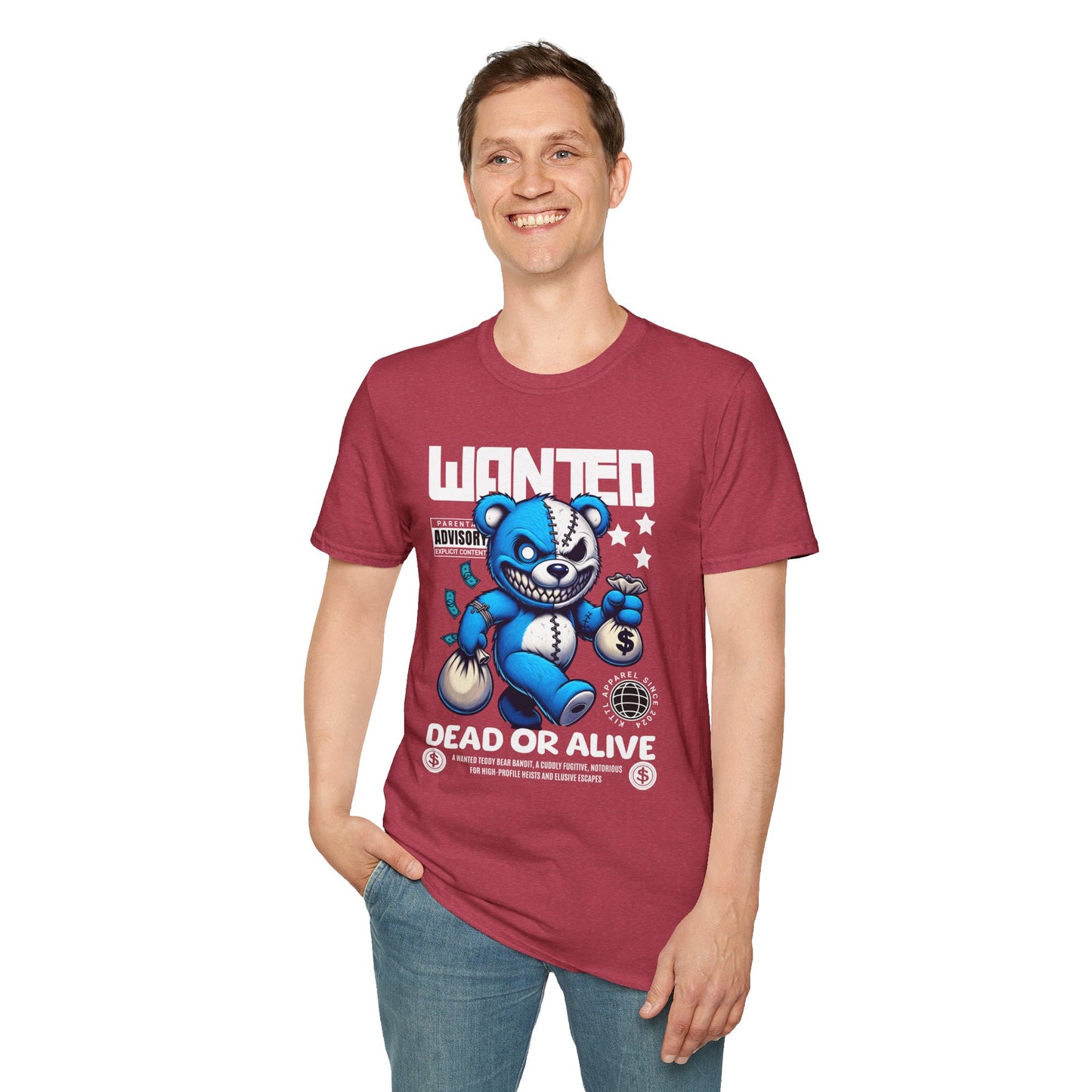 Teddy Bear Dead or Alive Streetwear T-Shirt