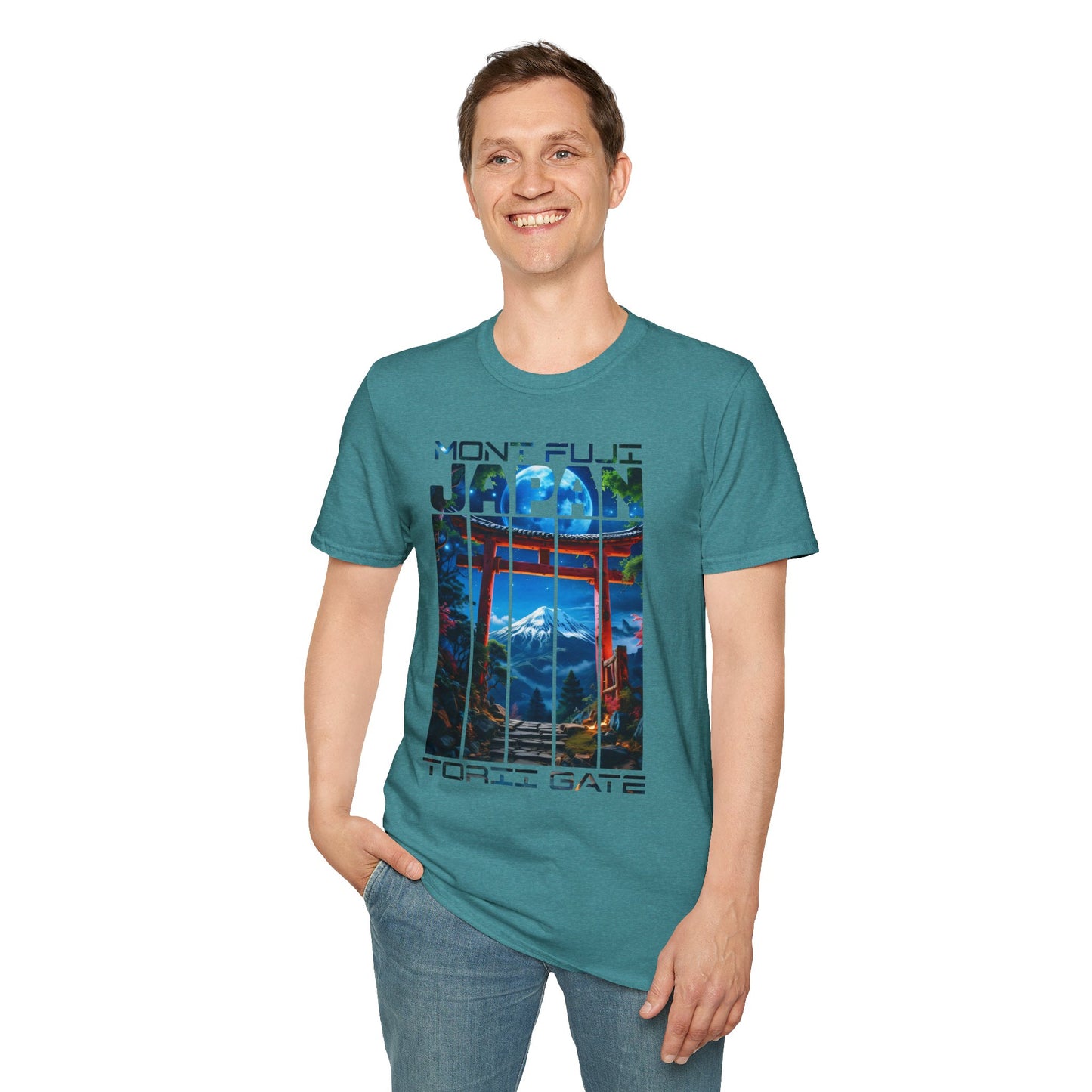 Mont Fuji Japan Torii Gate T-shirt