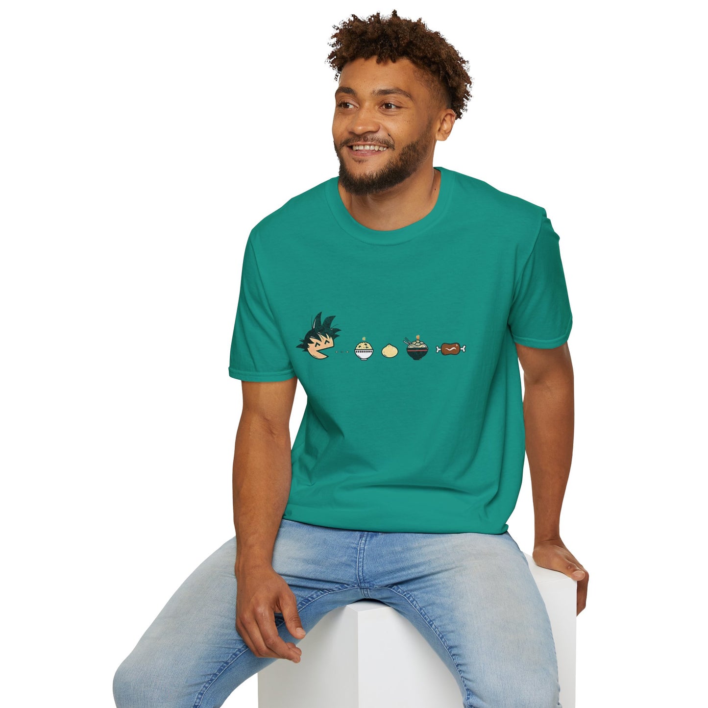 Funny Anime Japanese Food Mugbang T-Shirt