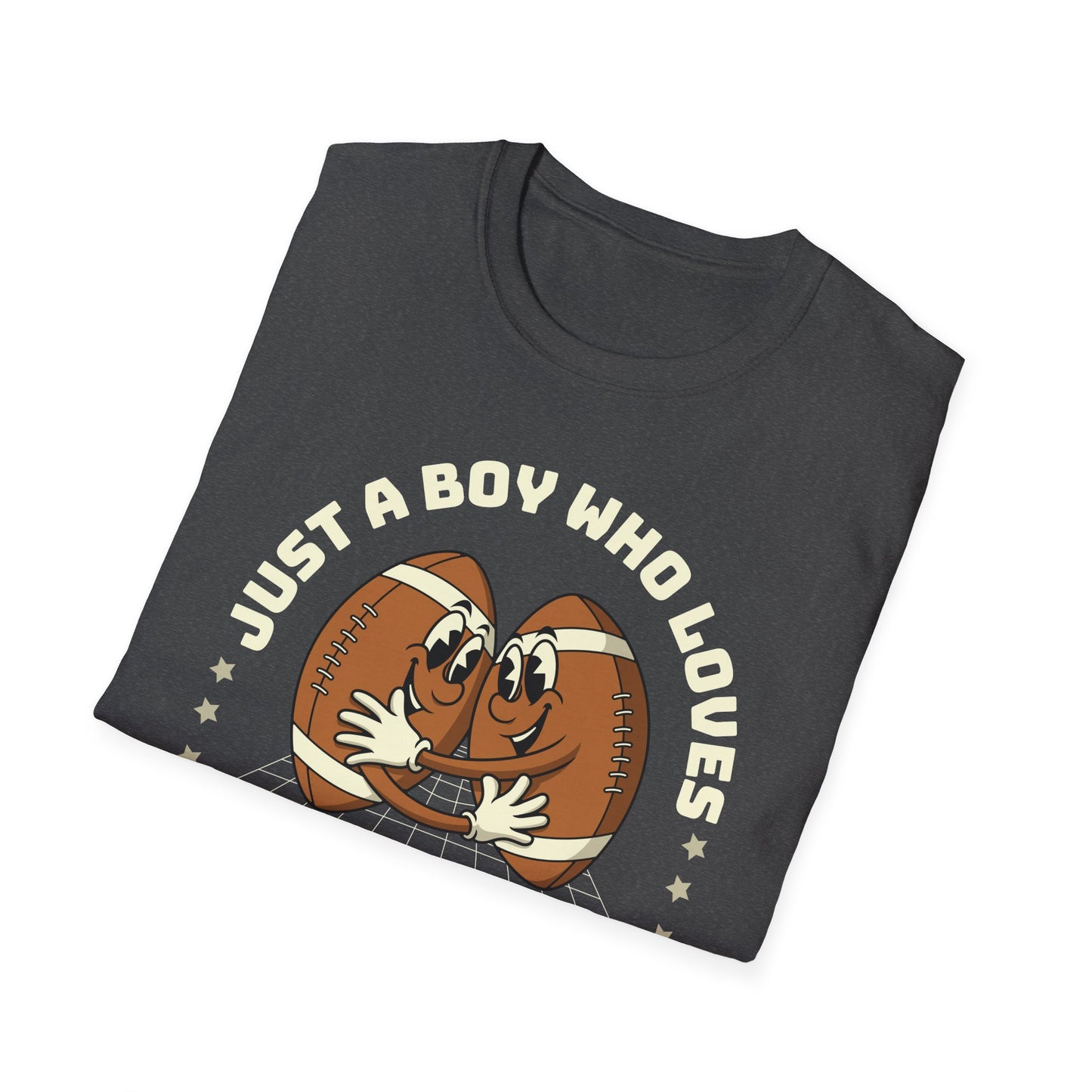 Just a Boy Who Loves Football Game Day T-Shirt