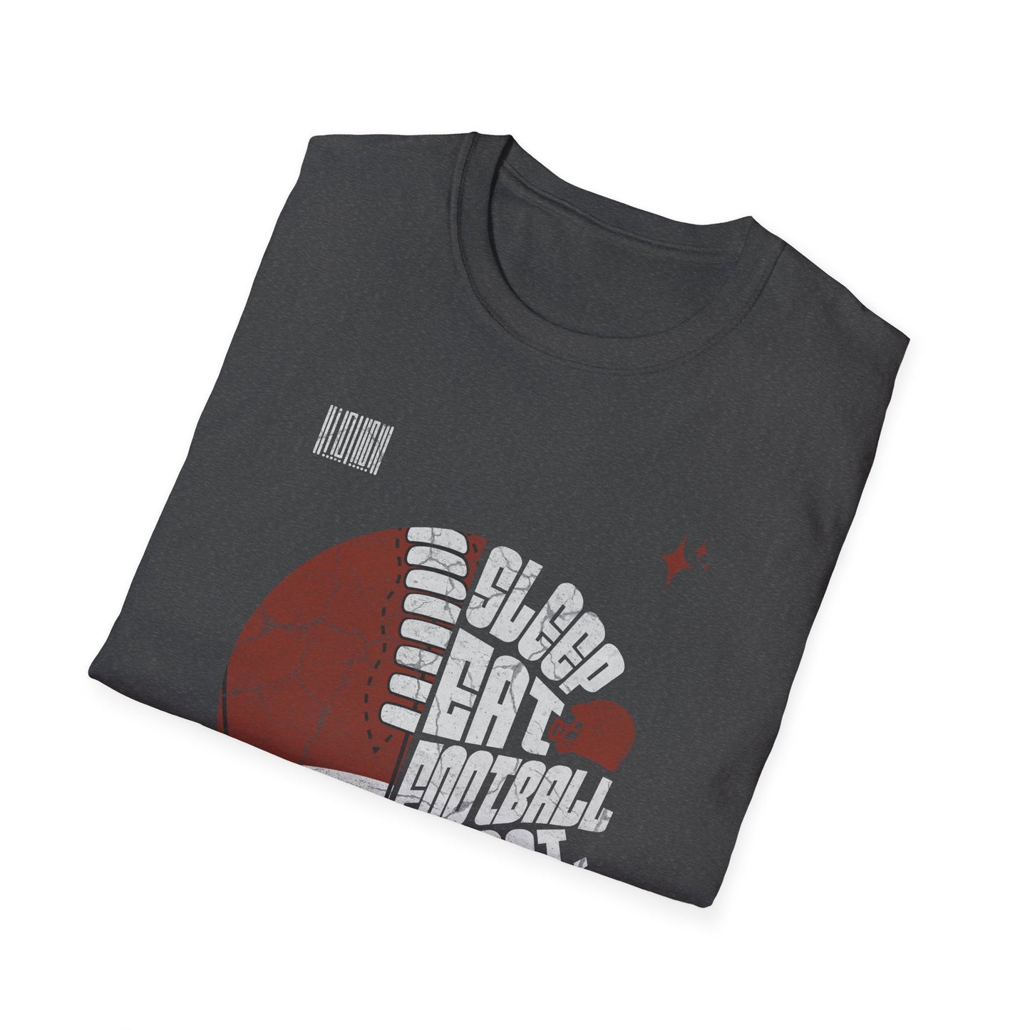 Eat Sleep Football Repeat Football Game Day T-Shirt