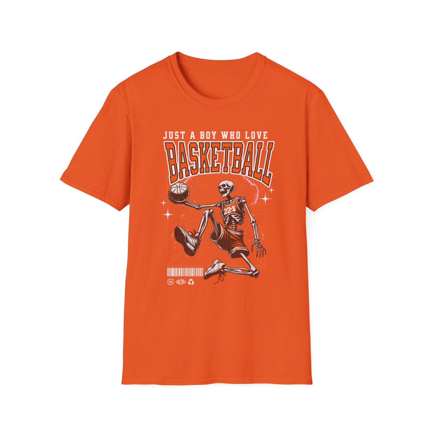 Just a Boy Who Loves Basketball T-Shirt