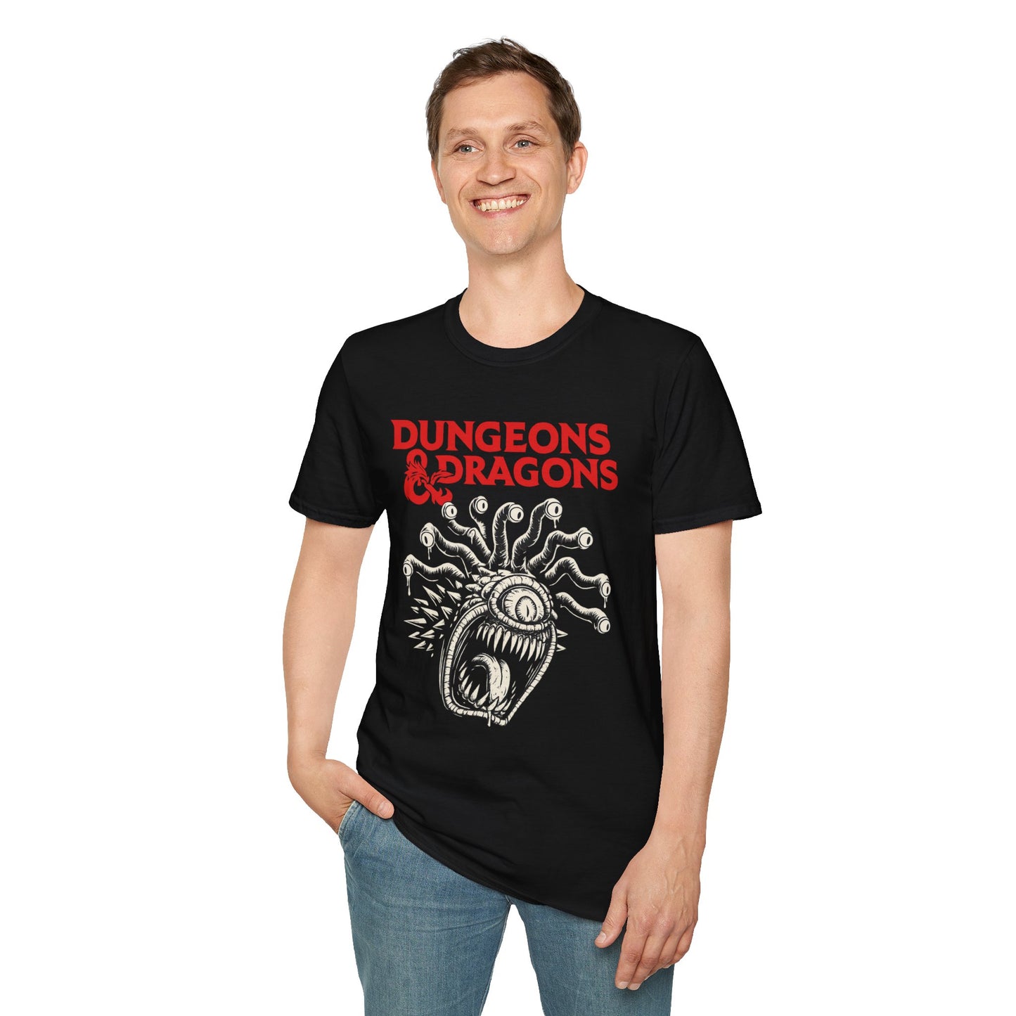 Eye Monster Abyssal Eye Beholder Dungeon & Dragon T-Shirt