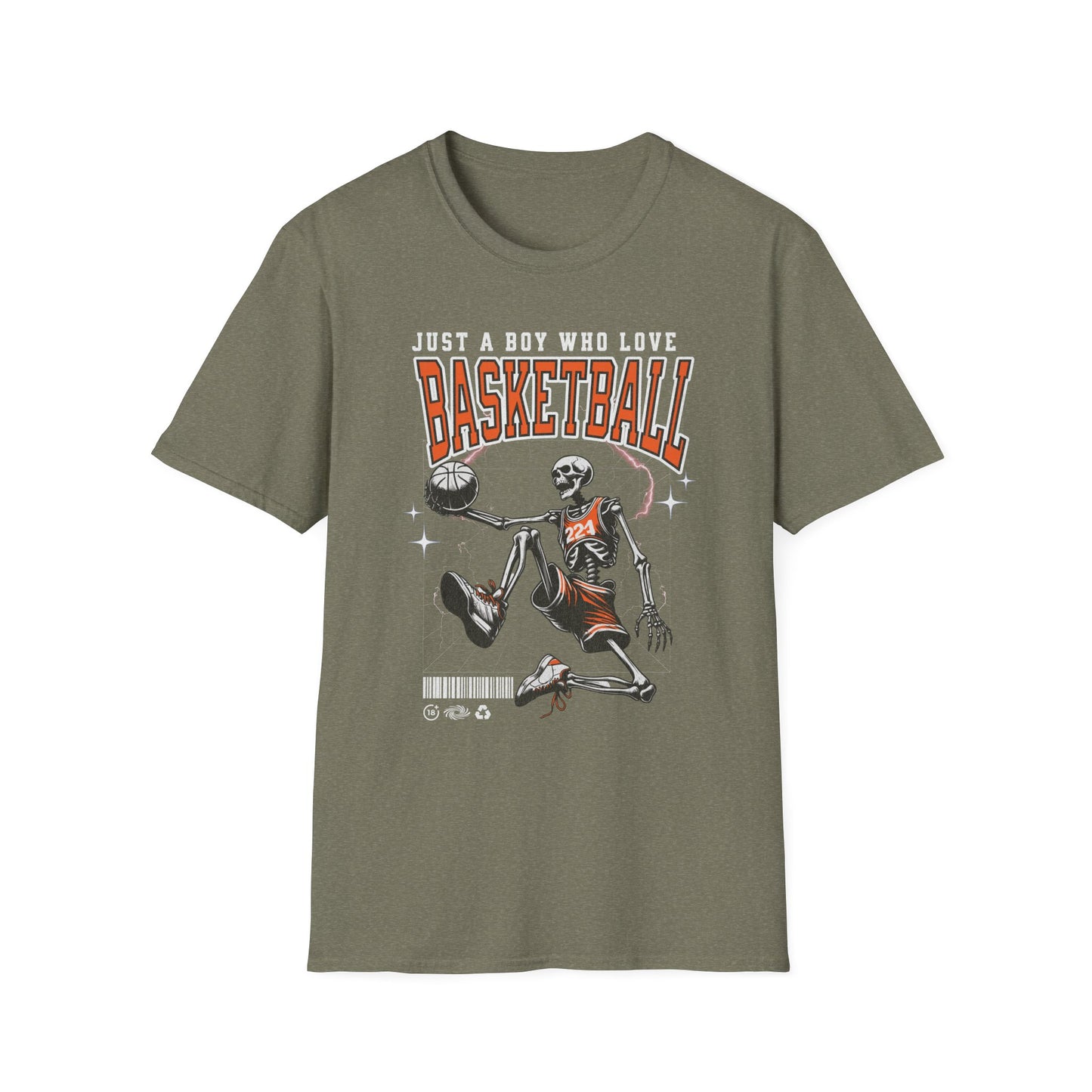 Just a Boy Who Loves Basketball T-Shirt