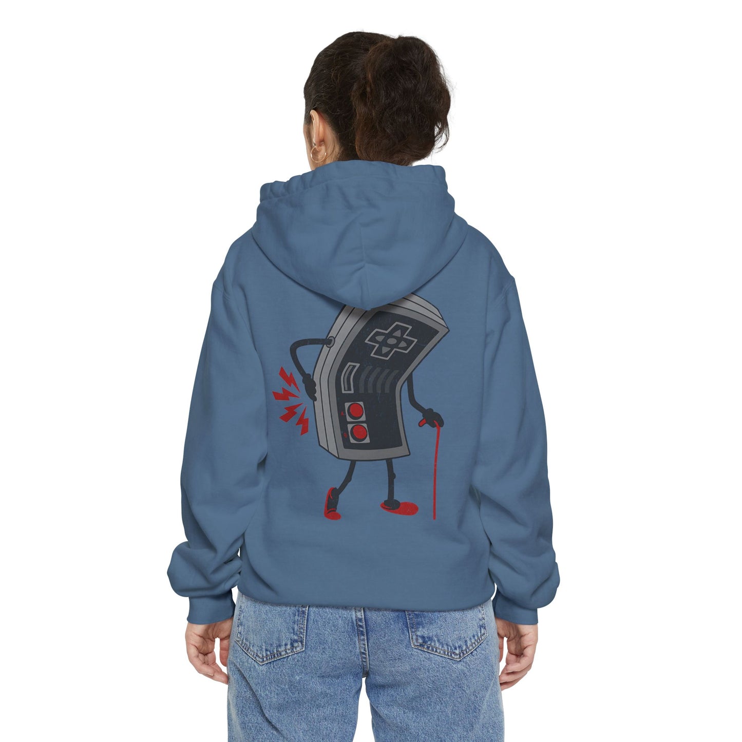Retro Video Games Controller Old School Gamer Hoodie