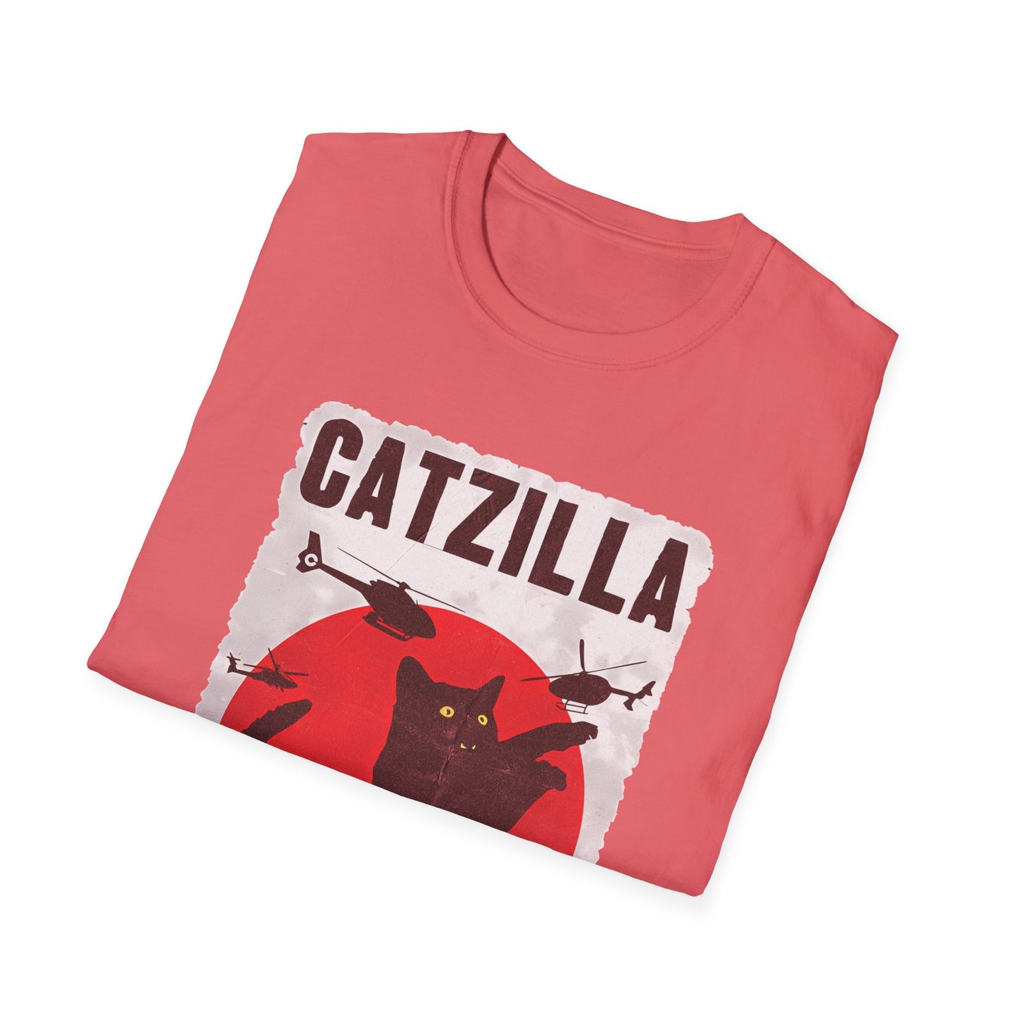 Catzilla Pop Culture Godzilla T-Shirt