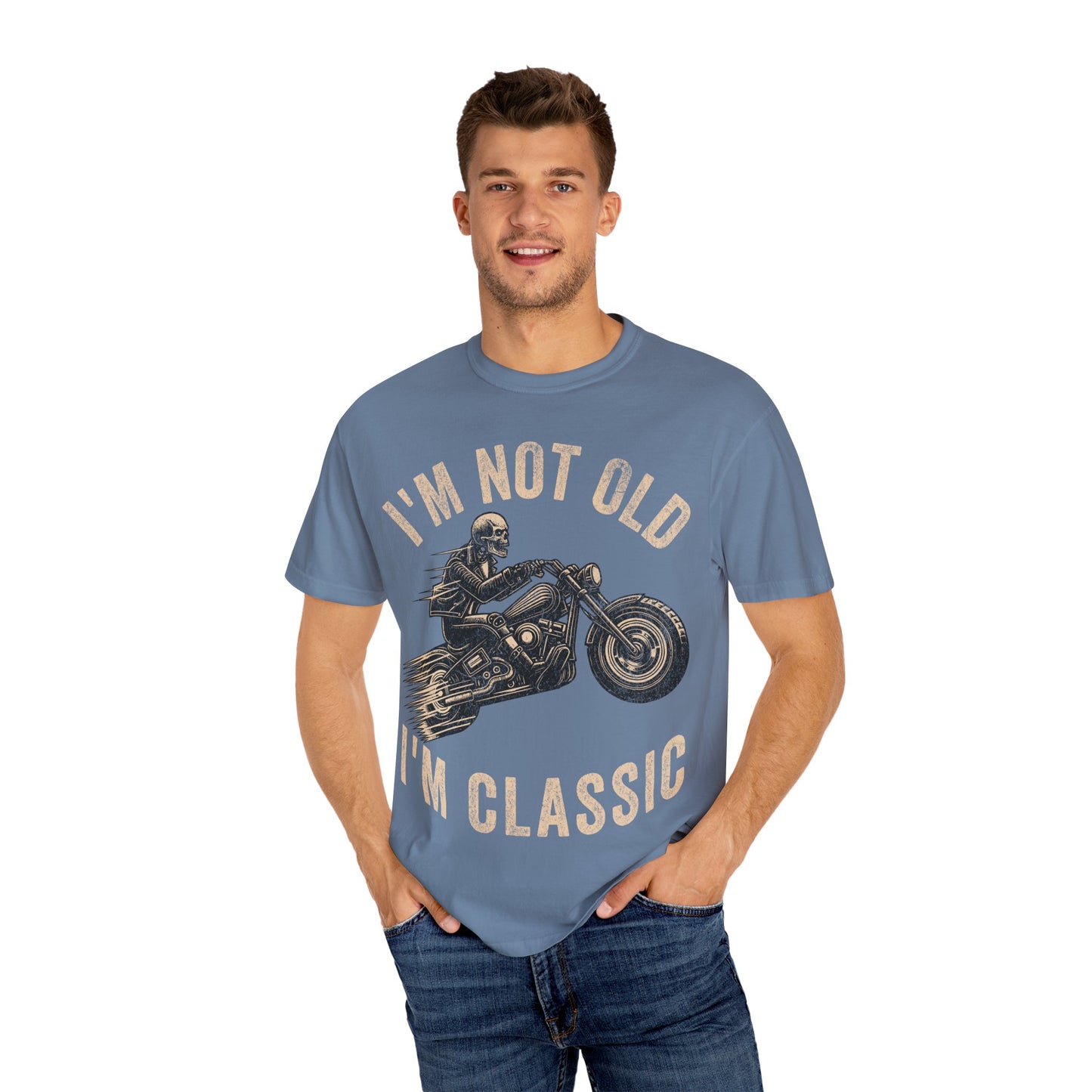 Biker Dad – I’m Not Old, I’m Classic Father’s Day T-Shirt