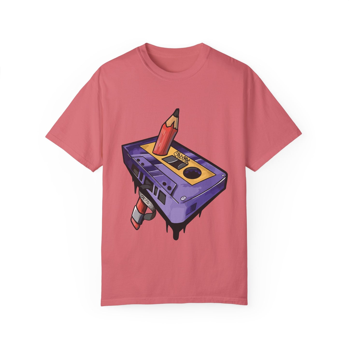 Funny Cassette Music Streetwear T-shirt