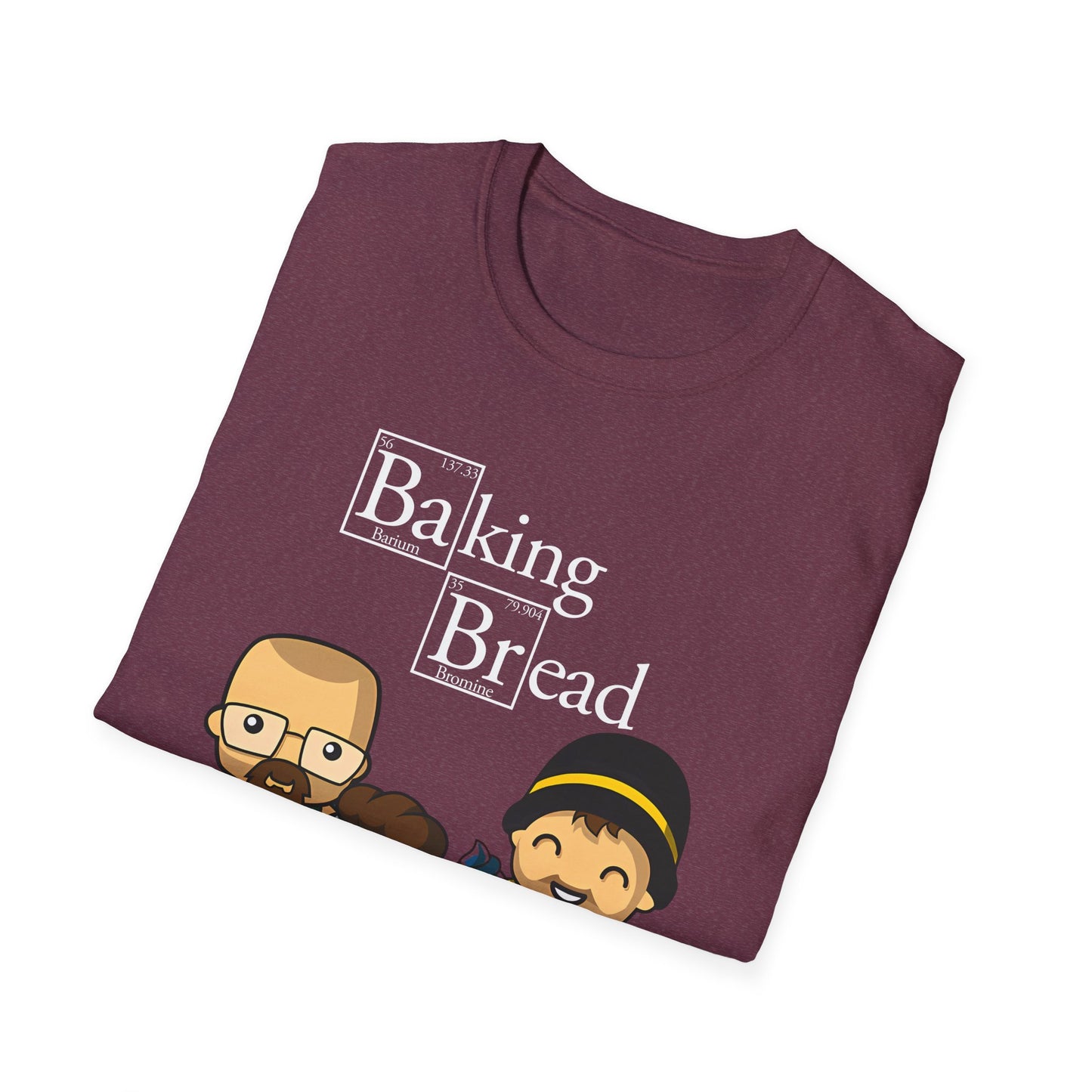 Funny Pop Culture Hilarious Chemistry Student Baking Bread T-Shirt