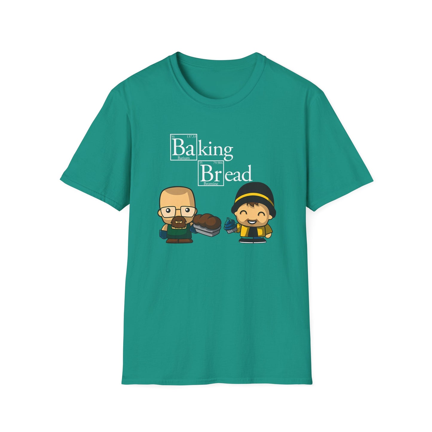 Funny Pop Culture Hilarious Chemistry Student Baking Bread T-Shirt