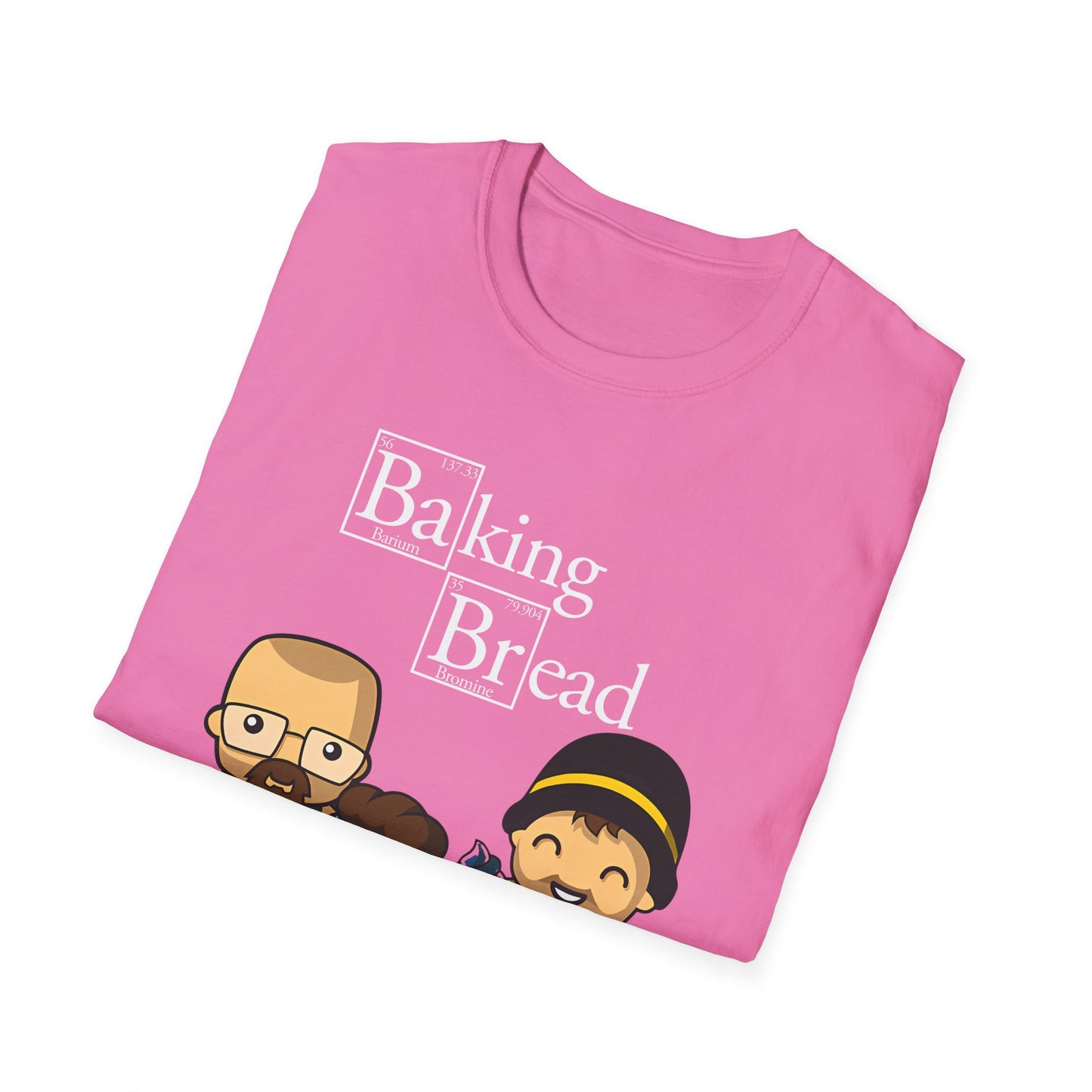 Funny Pop Culture Hilarious Chemistry Student Baking Bread T-Shirt