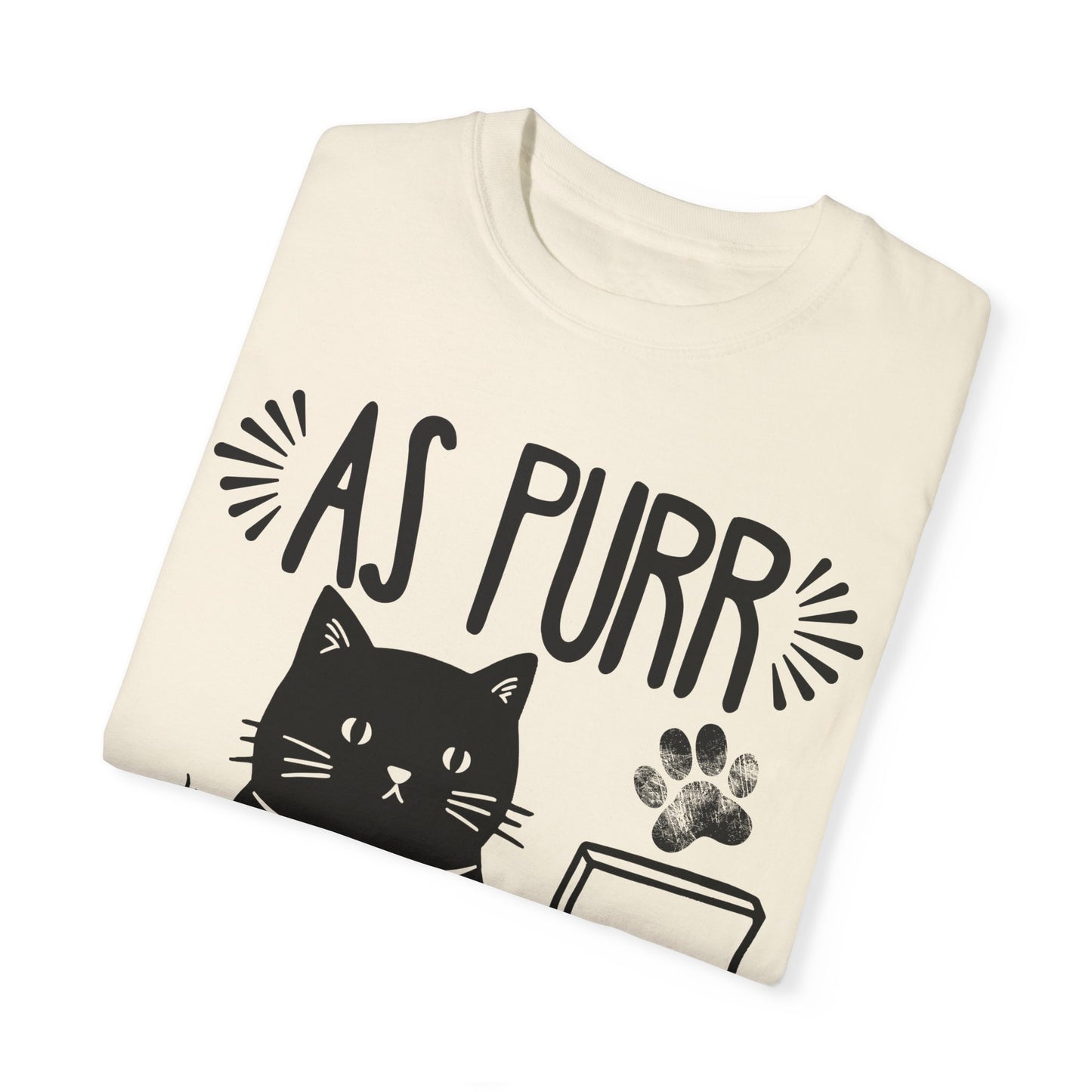 As Purr My Last Email Funny Cat T-shirt