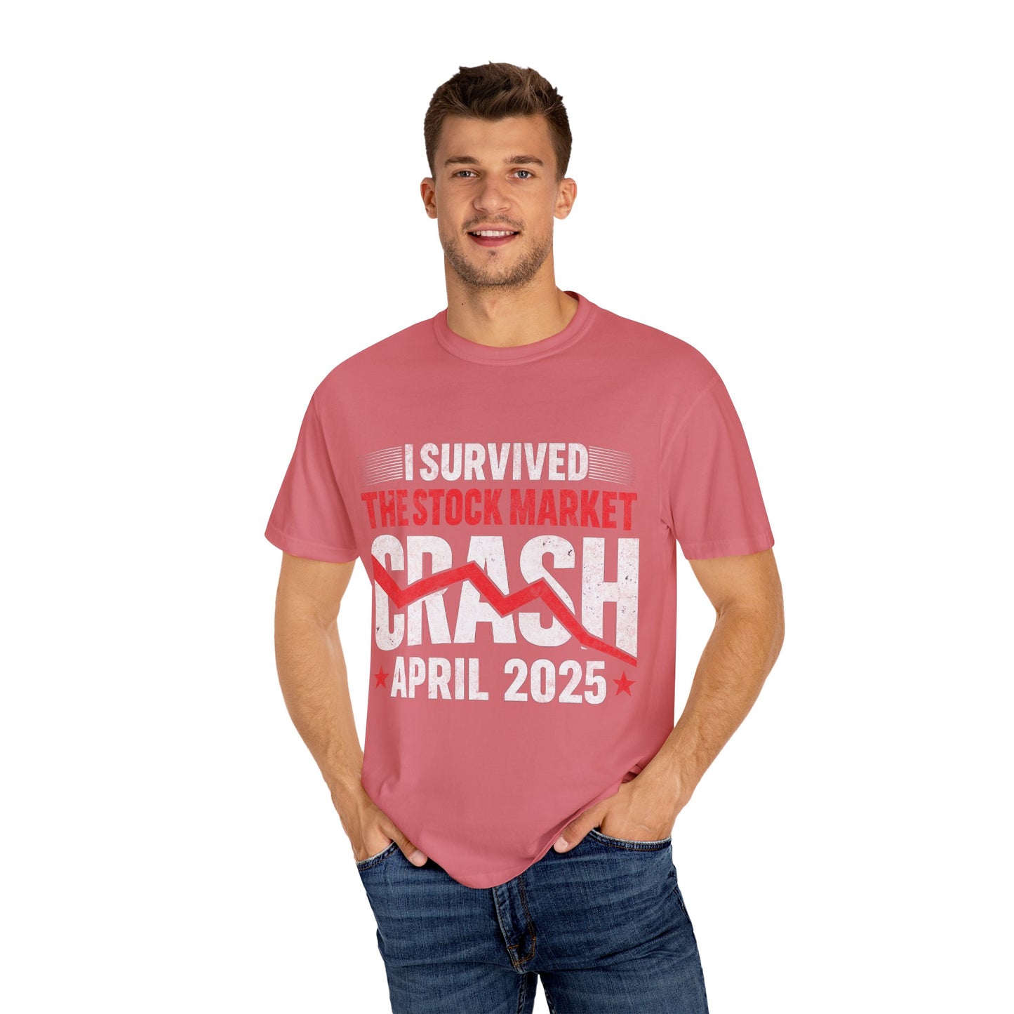 I Survived the Stock Market Crash April 2025 T-shirt