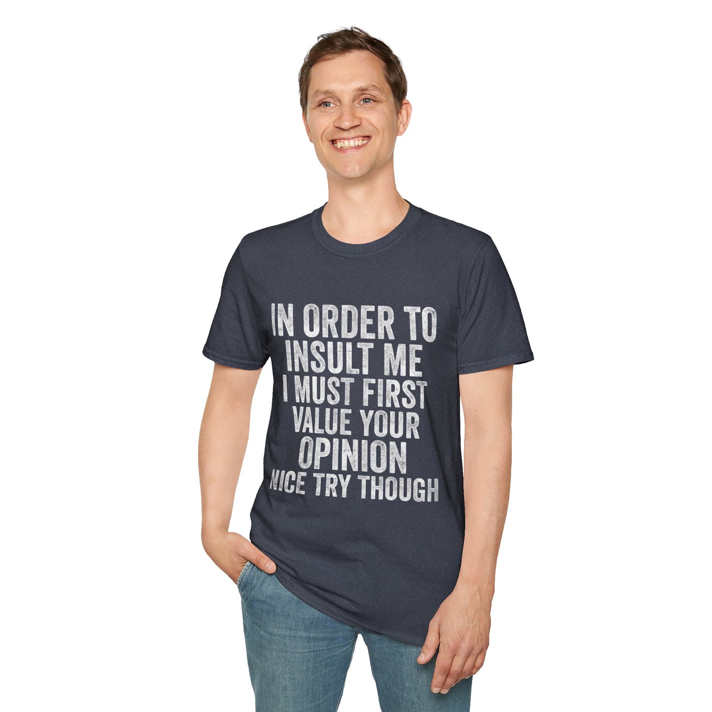 Joke Sarcastic Tee Hilarious Adult Graphic T-shirts