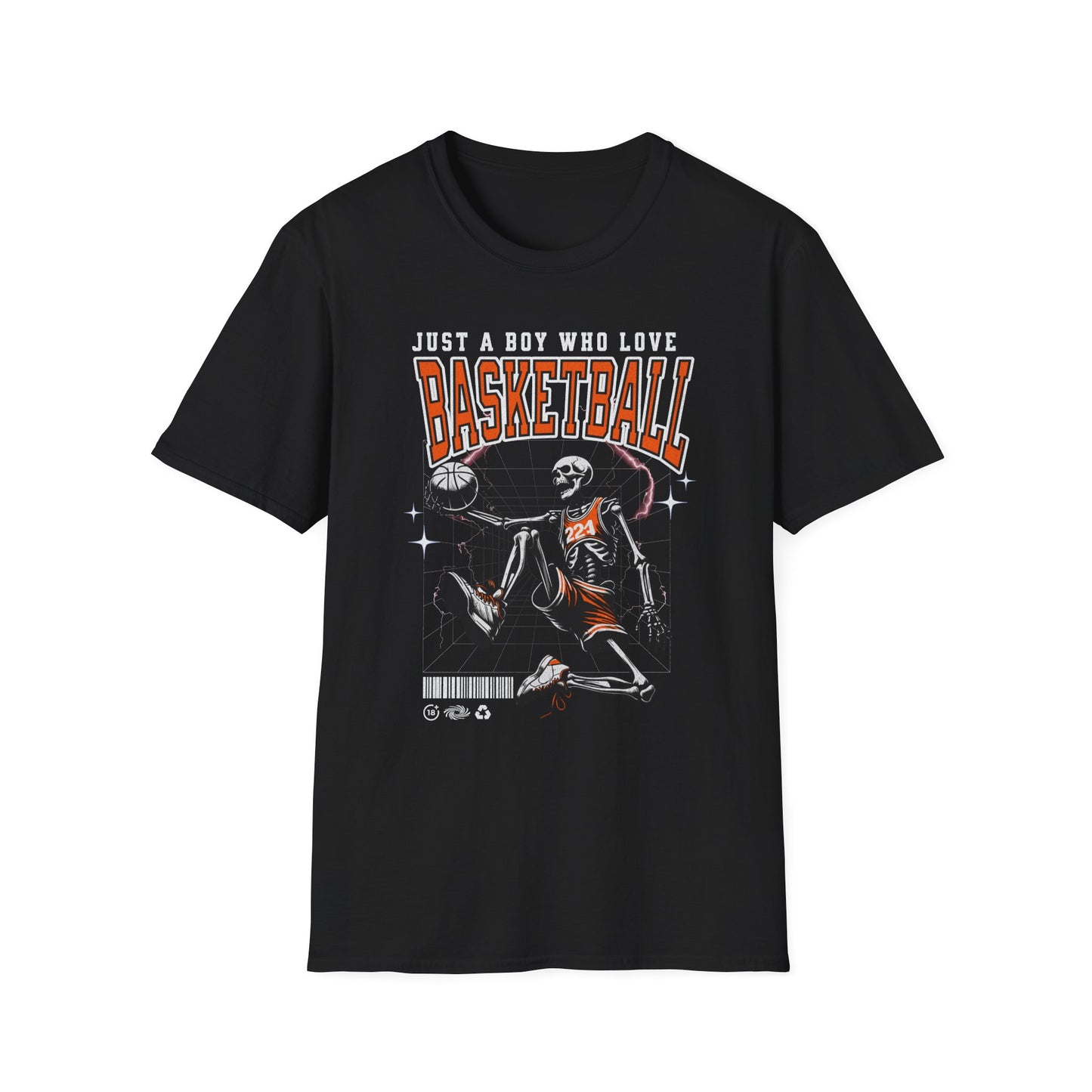 Just a Boy Who Loves Basketball T-Shirt