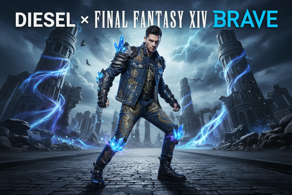 Diesel x Final Fantasy XIV "BRAVE": How Italy's Most Rebellious Denim Brand Just Brought Eorzea to the Streets