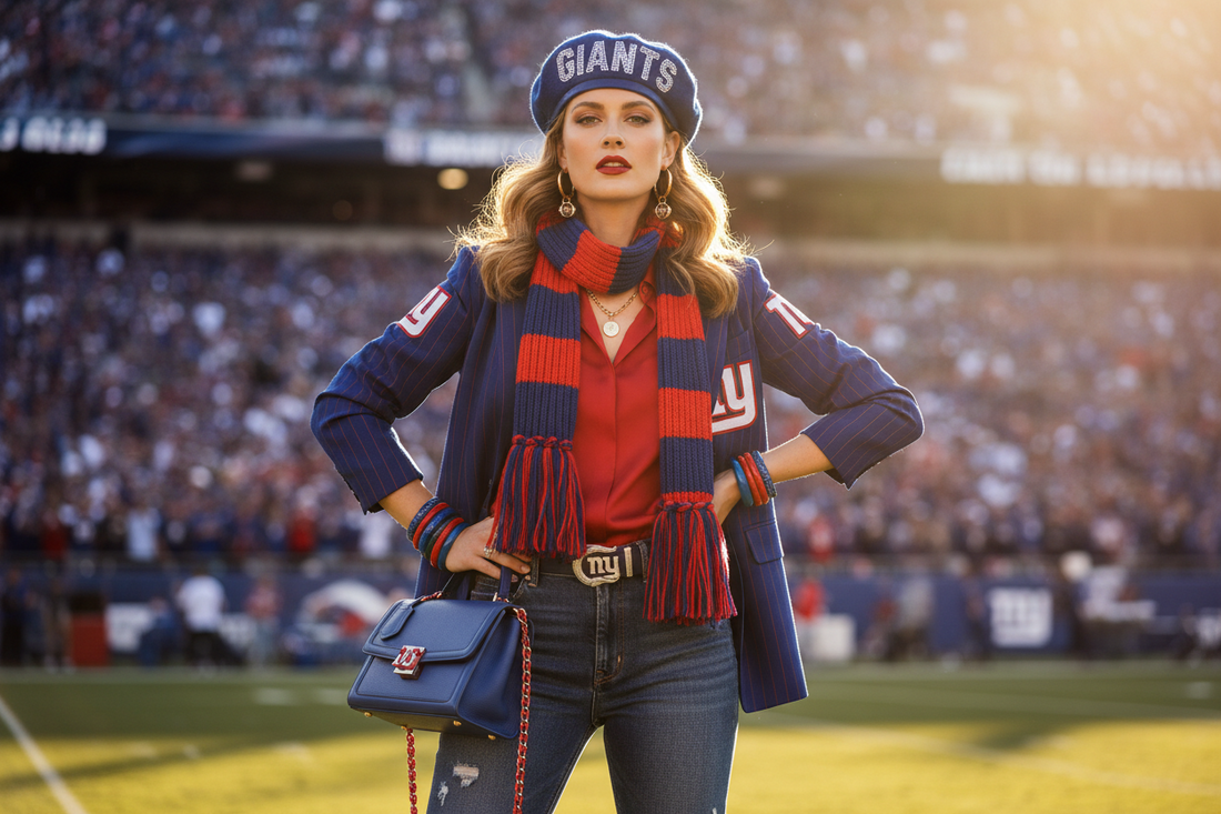 Marissa Ayers Giants Preseason Fashion: How Jaxson Dart's Girlfriend Made NFL Game Day the Season's Best Style Moment