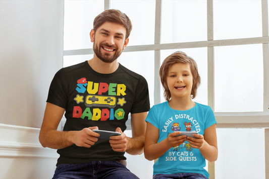 Father's Day Gamer Dad T-shirt Gifts