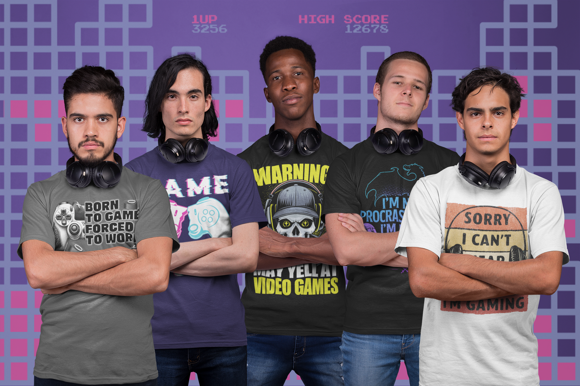 Video Games Puns Funny Gamer T-Shirts