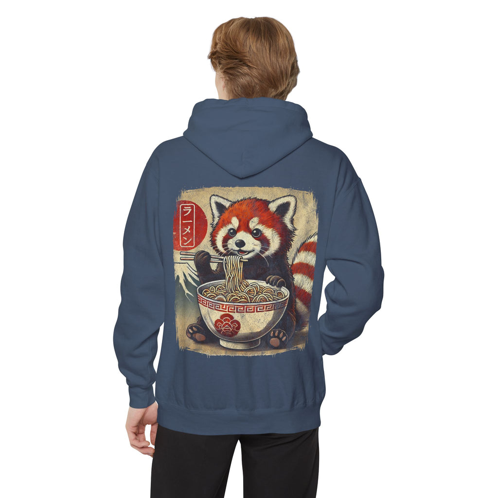 Japanese Anime Red Panda Ramen Hoodie