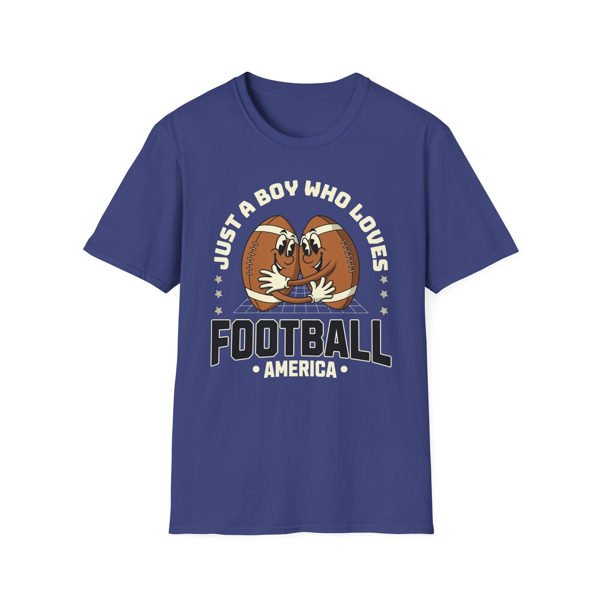 Just a Boy Who Loves Football Game Day T-Shirt