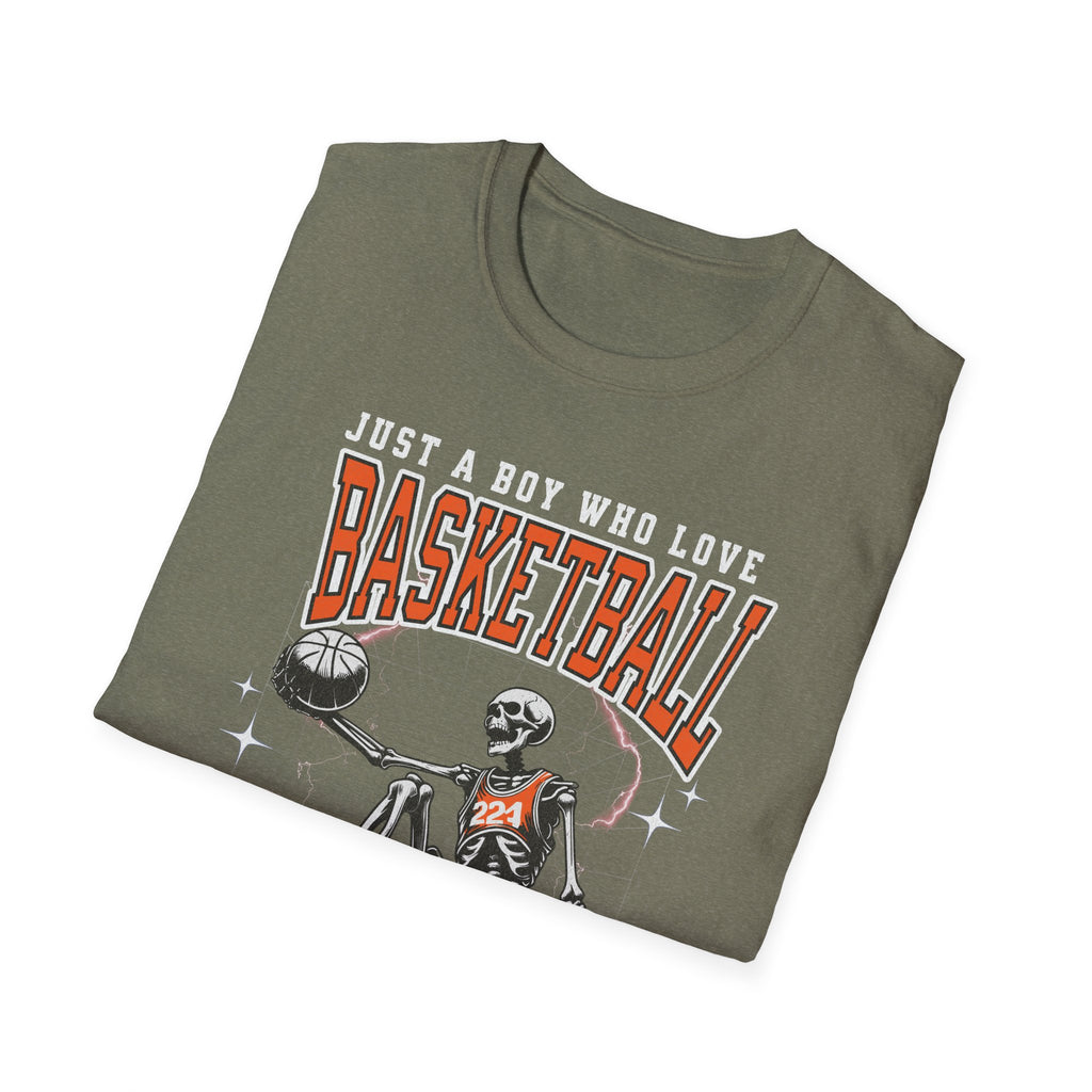Just a Boy Who Loves Basketball T-Shirt