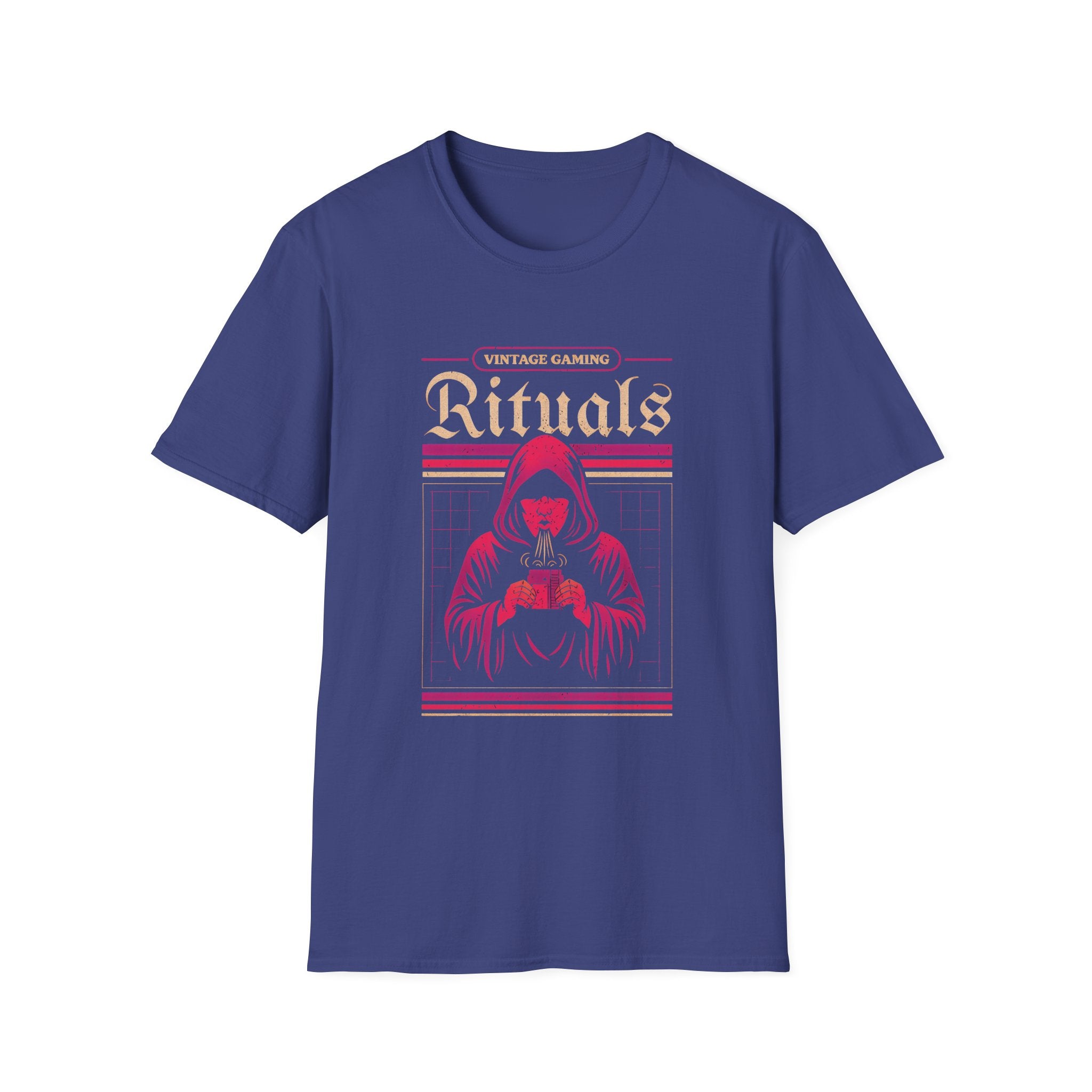 Vintage Gaming Rituals Retro Old School Gamer T-Shirt