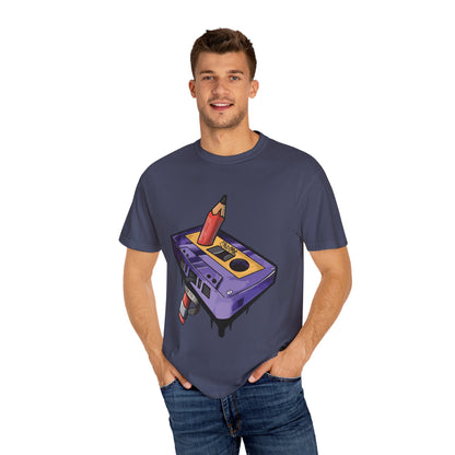 Funny Cassette Music Streetwear T-shirt