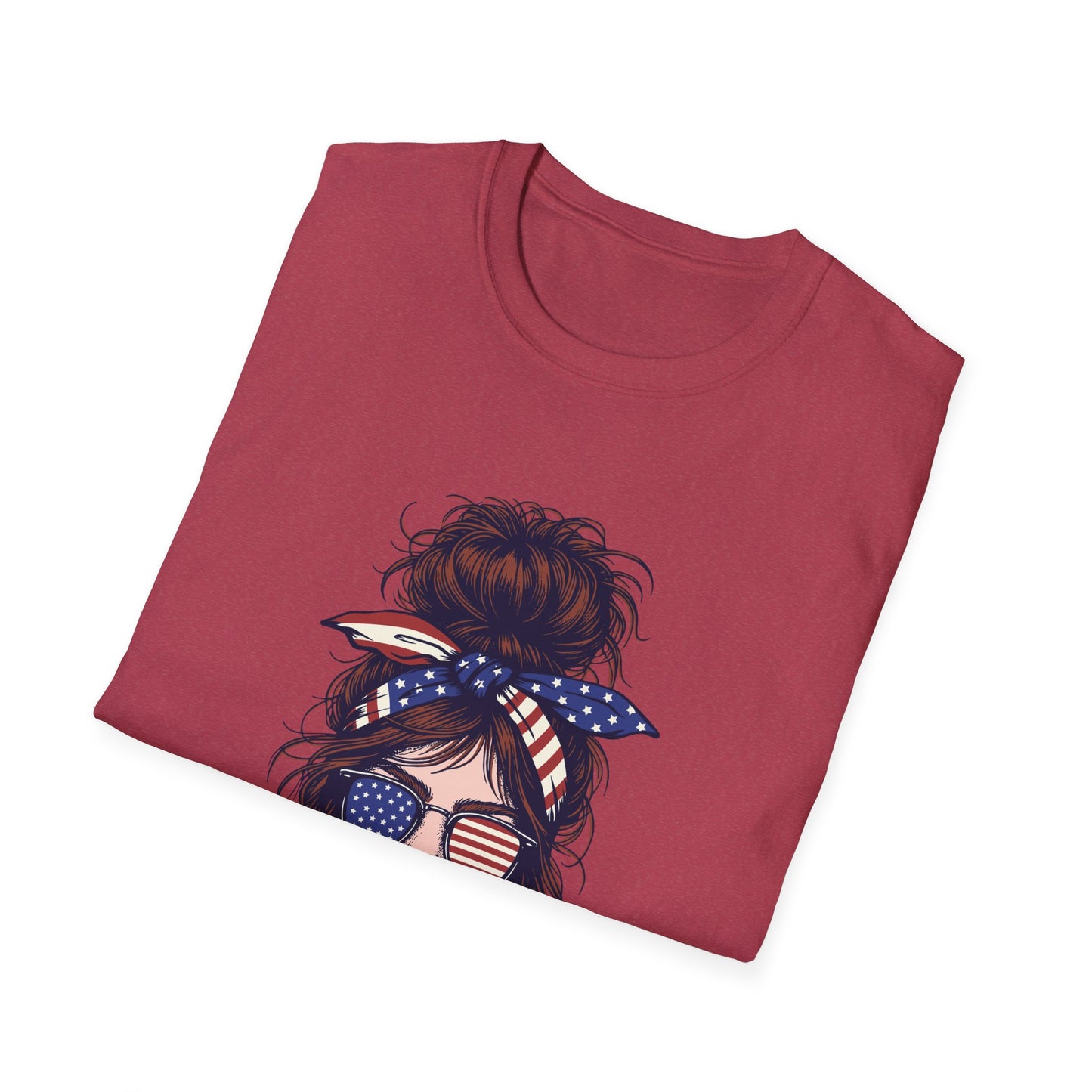 4th of July Gifts for Mothers American Mom T-shirt