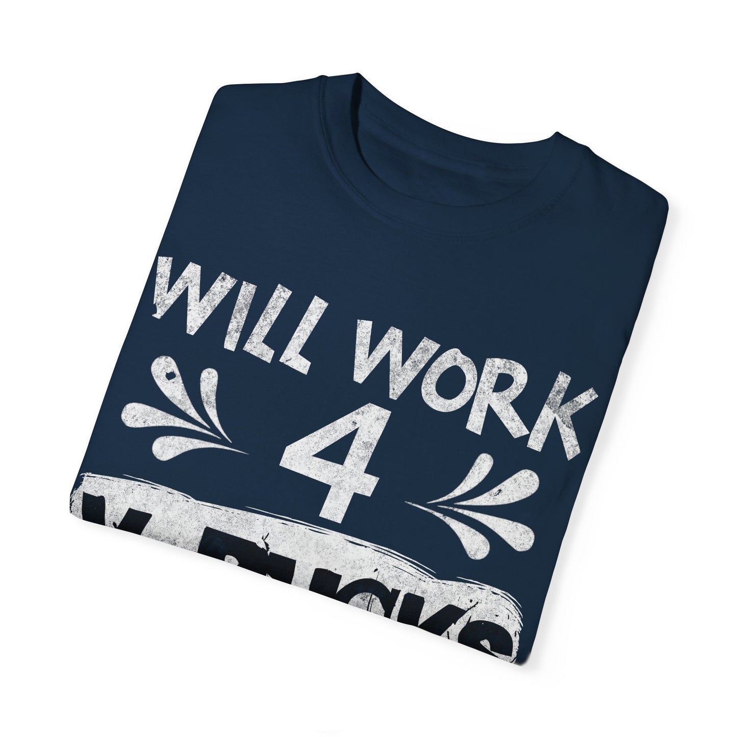 Will Work for V-Bucks Funny Gamer T-shirt