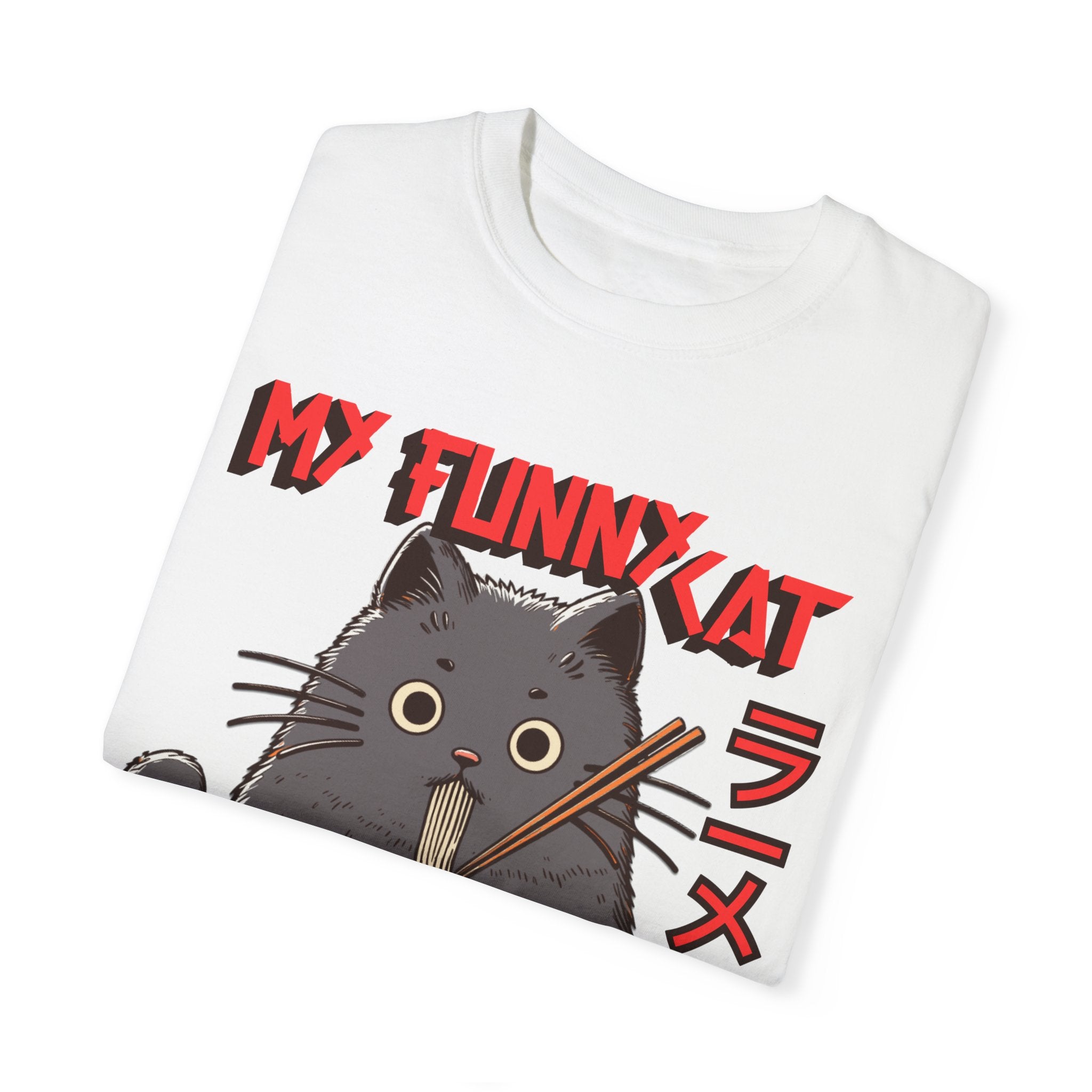 My Funny Cat Ramen Anime Lover T-shirt