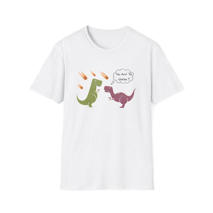 Funny T-Rex How About This Weather? Dino Puns T-Shirt